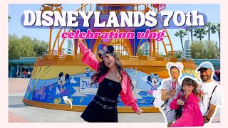 Disneyland’s 70th Celebration!! (mini vlog)