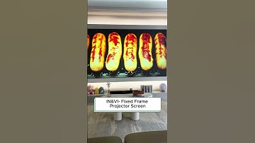 IN&VI-Fresnel Fixed Frame Projector Screen #projectorscreen