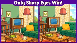 Find the 5 Differences  | Hard Spot the Difference Challenge | Eye Test Puzzle | Look and Win