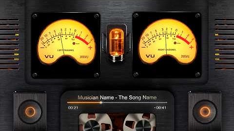 After Effects Project Files - Audio React Analog VU Meter | VideoHive