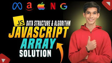 Arrays - Data Structures and Algorithms in Javascript | javascript dsa
