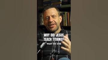 Why did Jesus teach tithing if you don’t have to tithe? #christian #bible #religion #church #faith