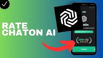 How to rate the Chaton AI app from the app itself?