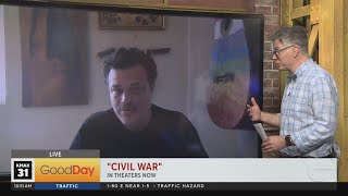 "Civil War" actor Greg Hill joins us!