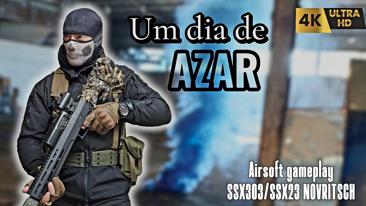 O meu pior dia de Azar em um jogo de AIRSOFT!