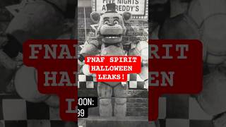 The FNAF Spirit Halloween leaks are INSANE! #fnaf #fivenightsatfreddys #spirithalloween