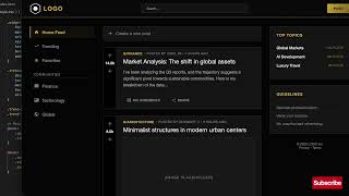 How to Build a Forum Website In HTML & CSS