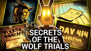 BATDS: The Wolf Trials  All New Secrets & Audio Logs Analyzed (Bendy Theories)