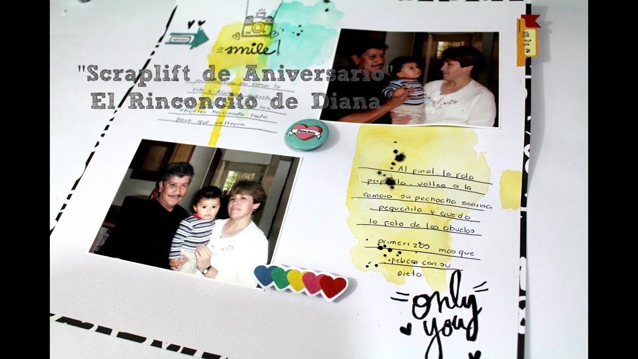 Haciendo Scraplift Colaboración Aniversario de 