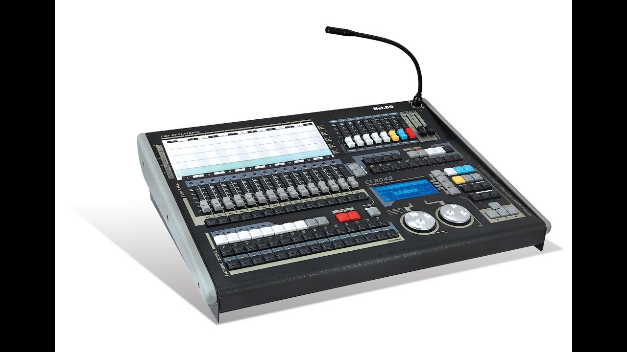 3 Playback & SCENE -Net.DO ET2048 DMX console