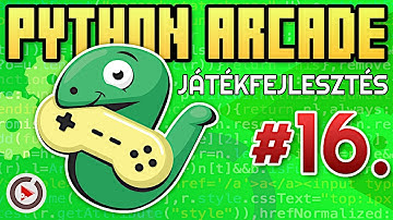 Python Arcade játékfejlesztés #16 - ütközés érzékelés
