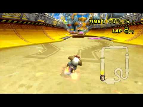 [MKWii TAS]Toad's Factory(No Lake Cut) - 1'48''654