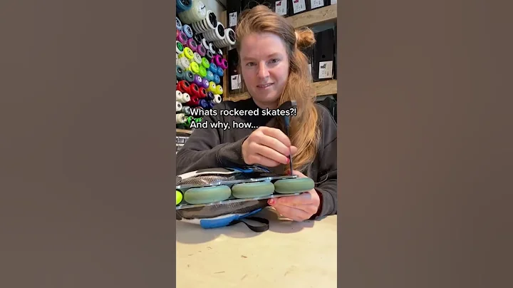 HOW/WHY rocker inline skate ☺️ great for slalom and freestyle skating! #rollerblading #inlineskate