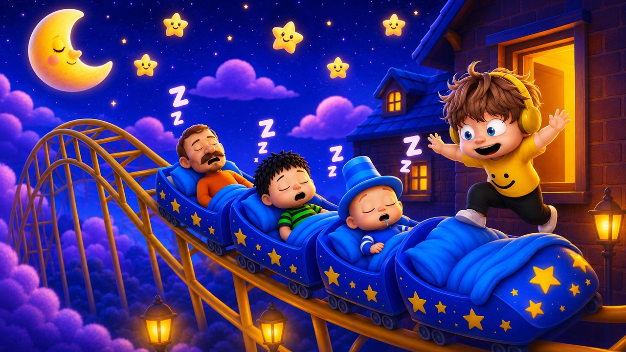 The Sleepy Smarty Dreamcoaster 🎢 😴  Funny Dreams To Sleep 🌙