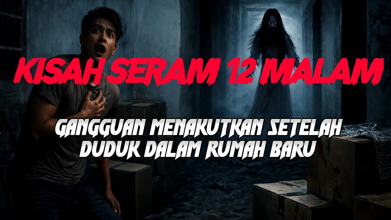 MJ12 KISAH PALING SERAM | SERAM 12 MALAM - GANGGUAN MENAKUTKAN SETELAH DUDUK DALAM RUMAH BARU