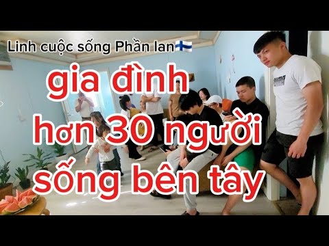 gia đình hơn 30 người sống ở tây như thế nào #news