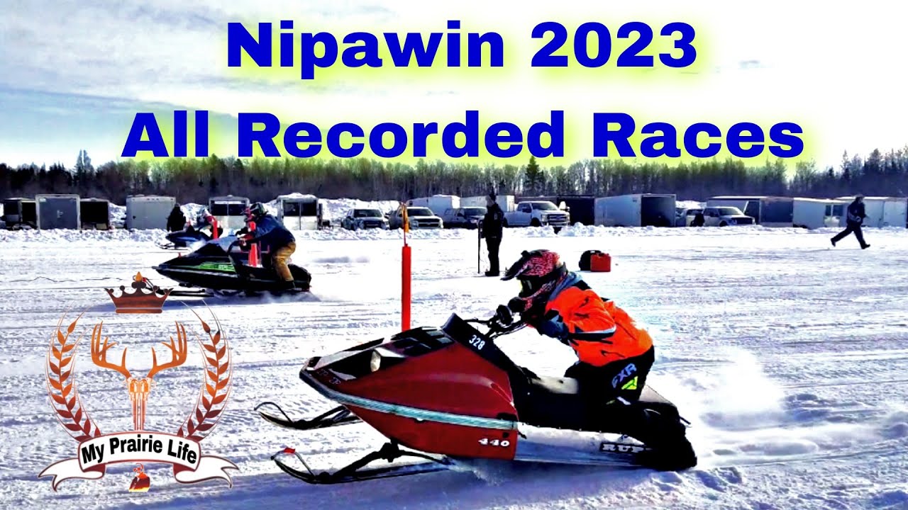 Nipawin Vintage Snowmobile All The Races I Recorded. YouTube