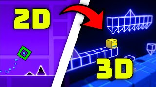 Stworzyłem GEOMETRY DASH ale w 3D