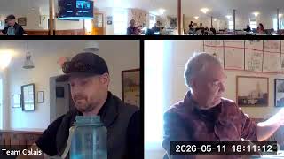 Calais Selectboard Meeting 5-11-2026