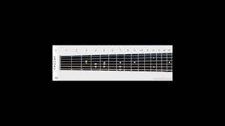 Notes Harmonic B Minor Mod Scale Guitar No 10 C2 To C3 String And Finger Numbers