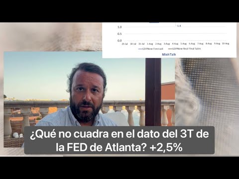 &iquest;Se ha acabado la recesi&oacute;n en EEUU? Te contamos lo que no cuadra en el dato FED Atlanta con un +2,5%