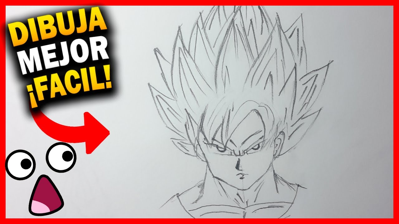 🥇 Como 🅳🅸🅱🆄🅹🅰🆁 a GOKU SSJ1 paso a paso LÁPIZ ✓ Dibujos de Goku  Super Saiyan Fase 1 Dragon Ball Z - YouTube