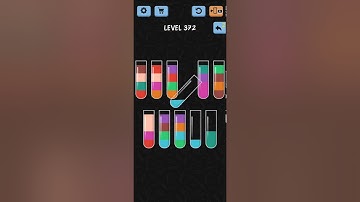 Water Color Sort Level 372 Walkthrough Solution iOS/Android