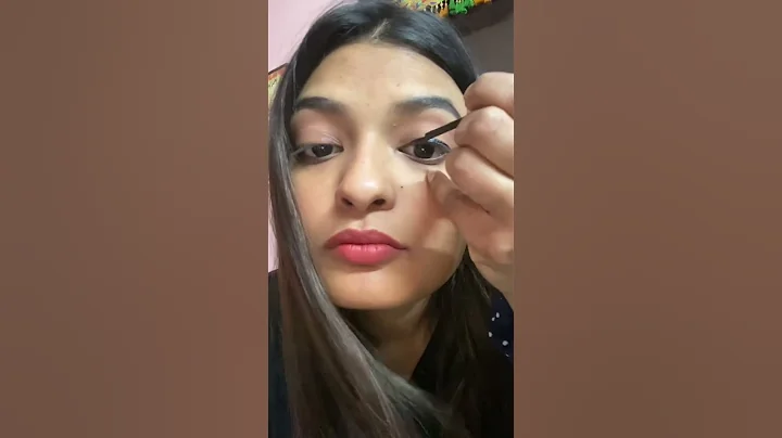 Trying magnetic eyelashes for the first time . #eyes #shorts #viral #makeup #face