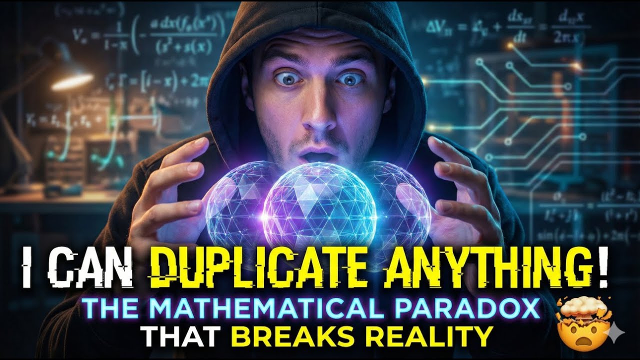 I Can Duplicate ANYTHING! (The Mathematical Paradox That Breaks Reality ...