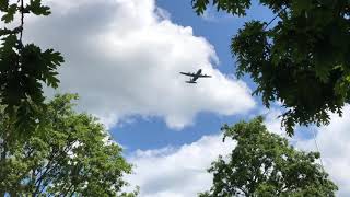 C-47 Dakotas Fly By Over Omaha Beach For D-Day 75 Celebrations