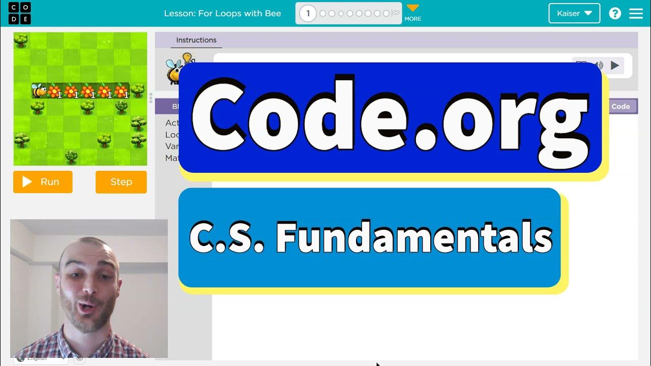 code-course-f-lesson-14-for-loops-with-bee-tutorial-with-answers-youtube