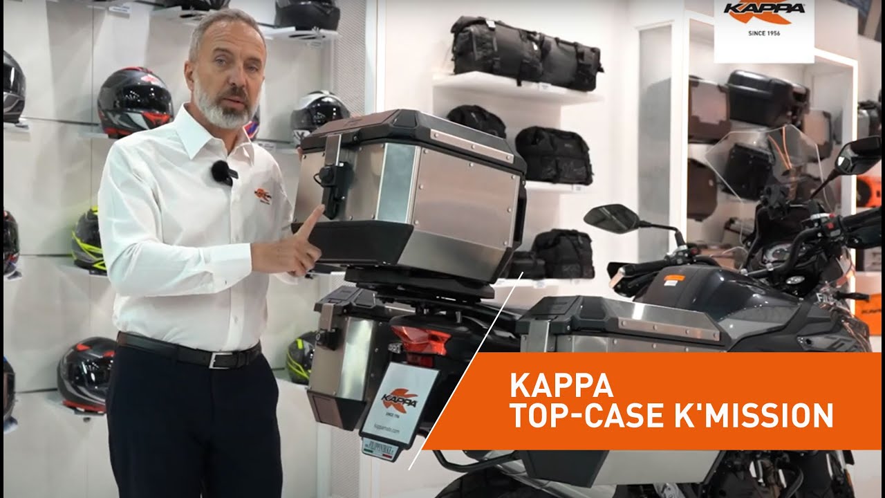 Top Case Kappa Monokey K'Mission 44L - Portabagagli Per Moto, Design Sportivo - Foto 4