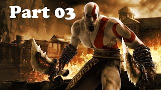 God of War on god difficulty Longplay on PS2 Part 03 Through the Town Square of Athens