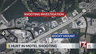 1 injured after shooting at Rocky Mount motel, police say