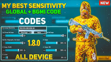 New Best Sensitivity Gyroscope | BGMI 1.8 Update sensitivity setting | Trans nc