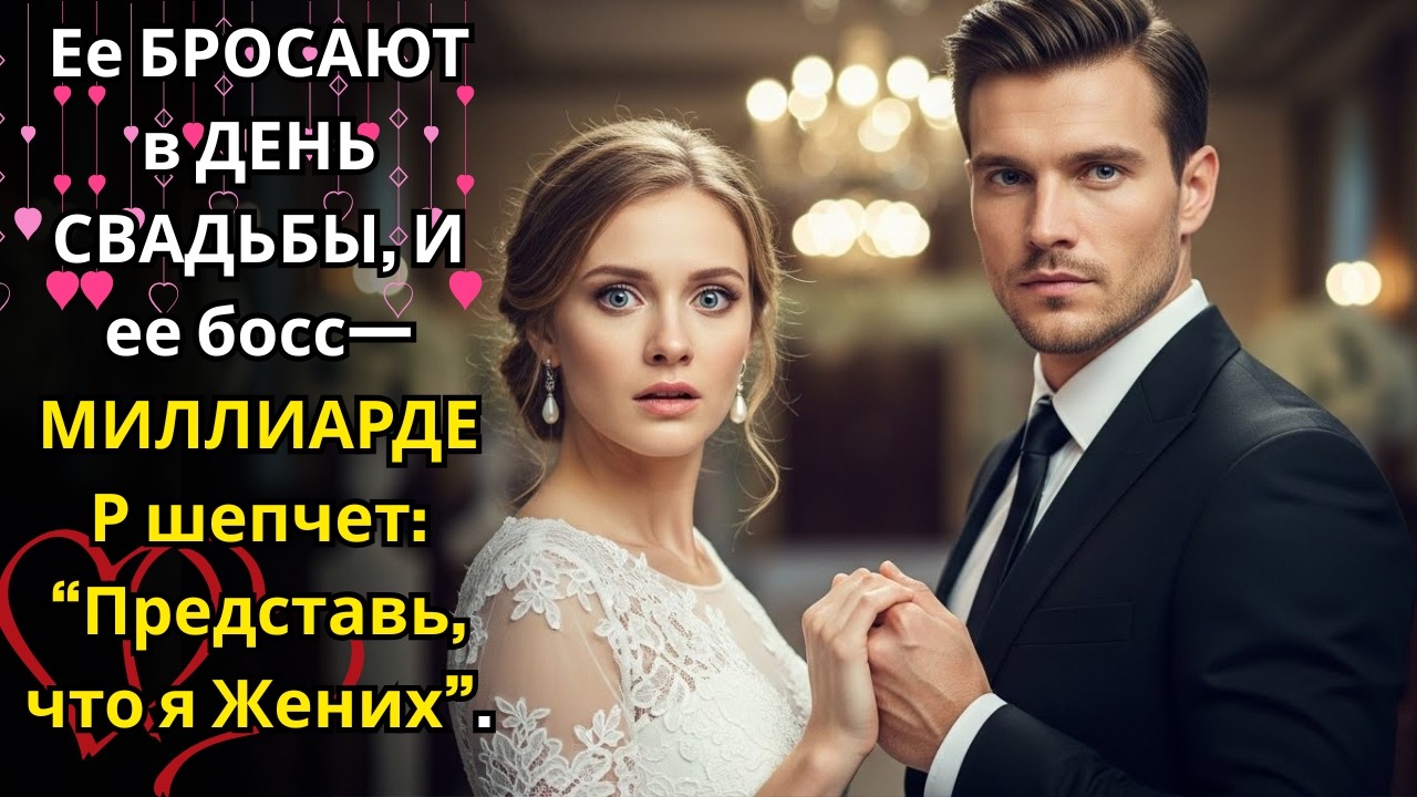 Её бросили в день свадьбы — миллиардер-босс прошептал: «Притворись, я жених»