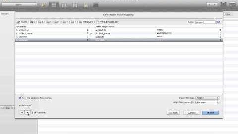 Import CSV file into a MySQL table using SequelPro