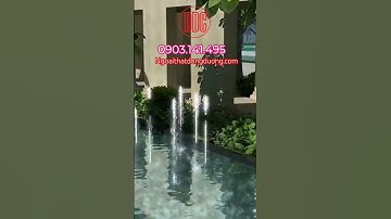 Video Thiết Kế Đài Phun Nước Nghệ Thuật #thietkedaiphunnuoc