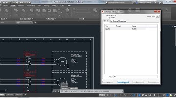 AutoCad Making A Block -- Electrical Prints