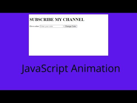 Change Text Color Using JavaScript - DHTML Example - How to change text color in HTML