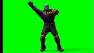 THANOS DANCING ON GANGNAM STYLE SONG GREEN SCREEN