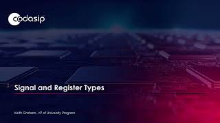 Assignment 5: Signal and Register Types