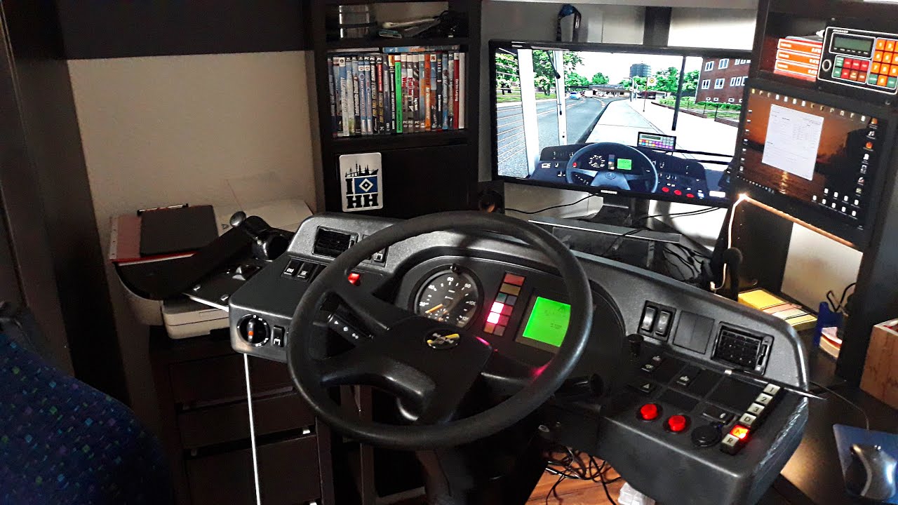 Projekt OMSI Dashboard #8 Funktionen des Fahrerarbeitsplatzes