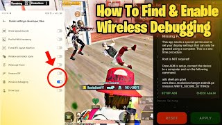 Wireless Debugging Not Showing | Wireless Debugging option Not Showing | Permanent Iphone8plus View🔥