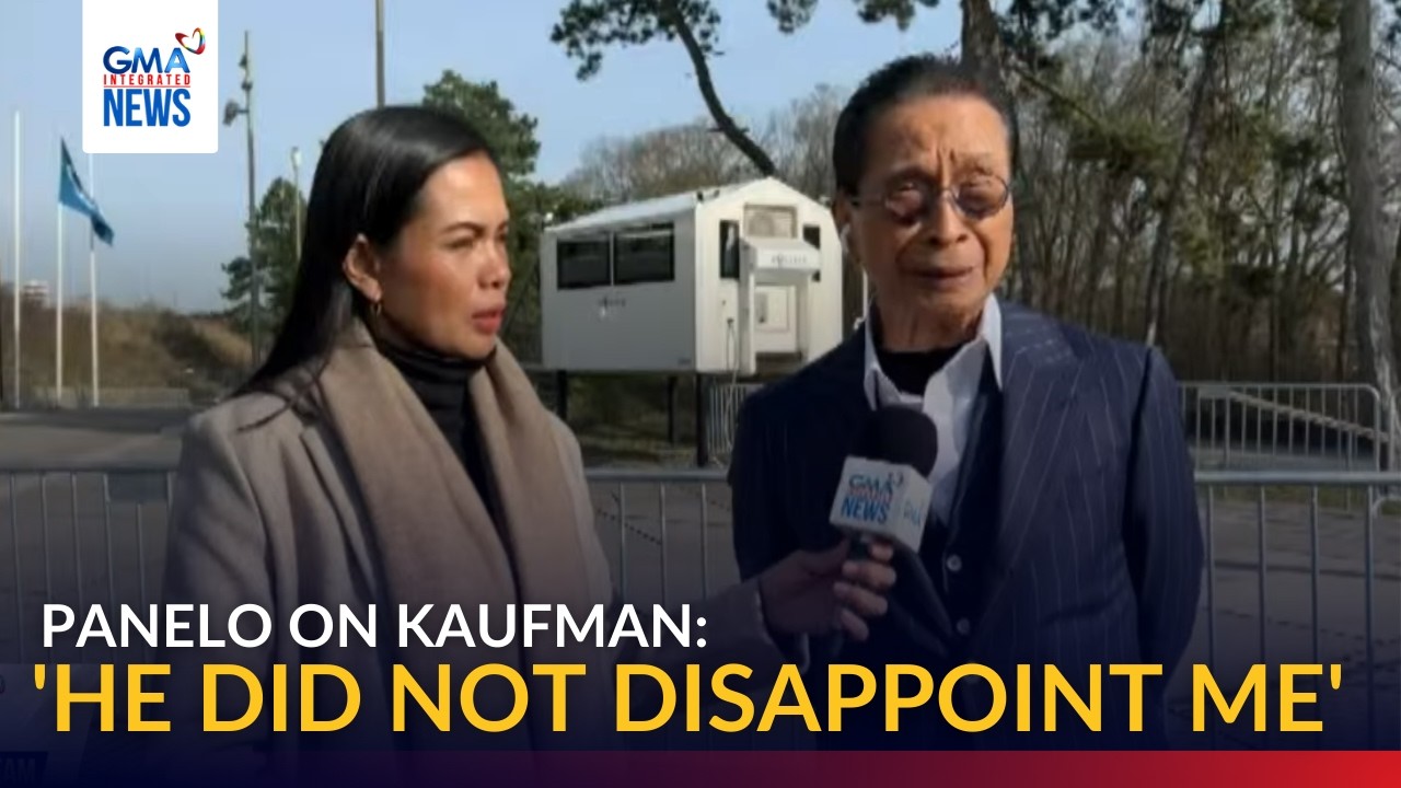 Panelo on Kaufman - 'He did not disappoint me' | GMA Integrated News