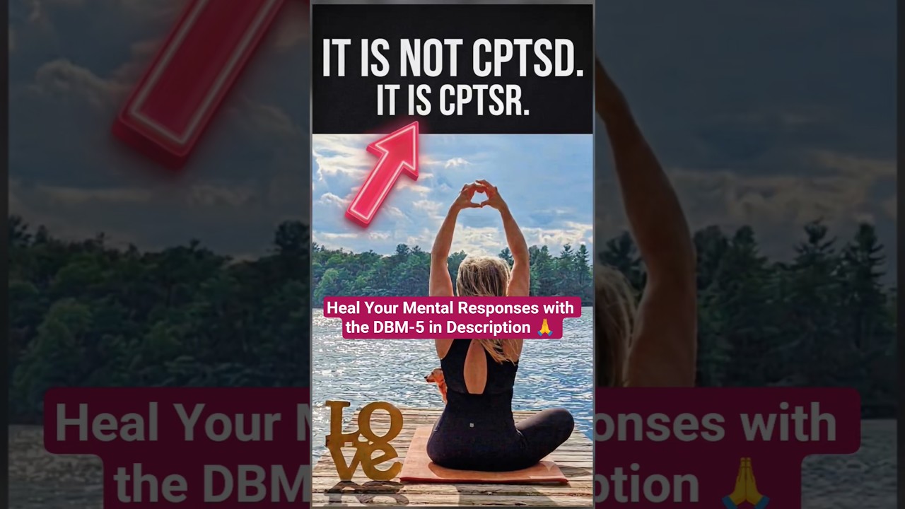 🙏It’s Not CPTSD. It’s a Response (C-PTSR) #cptsd #tips #mentalhealth #shorts