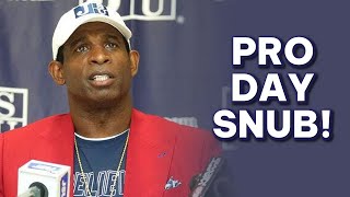Deion Sanders Jackson State Pro Day Snubbed By 8 NFL Teams!