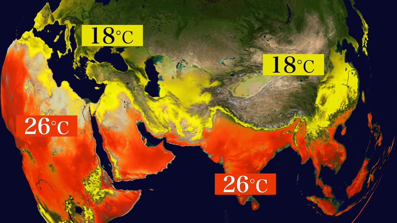文明の発展に「気温」は関係あるのか？