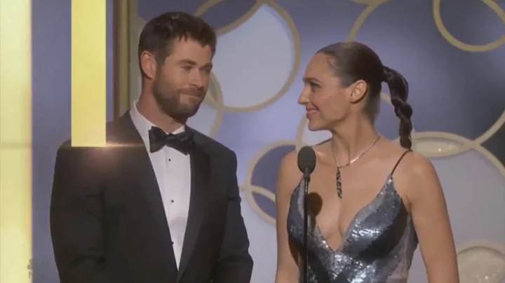 Chris Hemsworth & Gal Gadot present at 74th Golden Globe Awards - DayDayNews