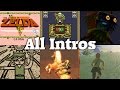 The Legend of Zelda - All Intros (1986 - 2017)